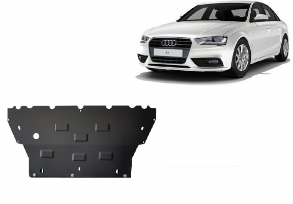 Cache sous moteur et de la radiateur Audi A4 B9