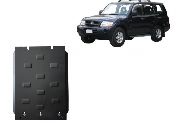 Cache de protection de la boîte de vitesse Mitsubishi Pajero 3 (V60, V70)