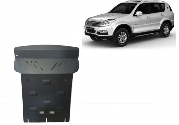 Cache sous moteur et de la radiateur SsangYong Rexton 2