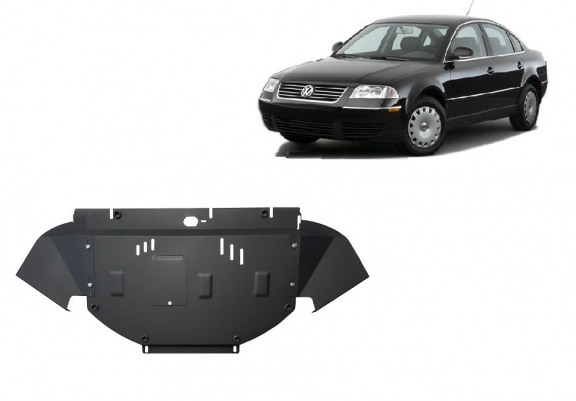 Cache sous moteur et de la radiateur VW Passat B5, B5.5