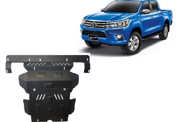 Cache sous moteur et de la radiateur Toyota Hilux Revo