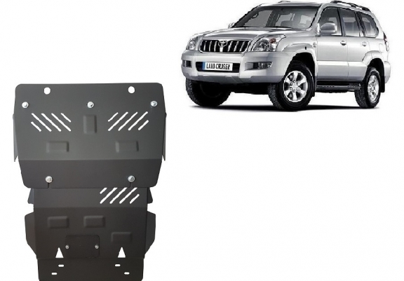 Cache sous moteur et de la radiateur Toyota Land Cruiser J120