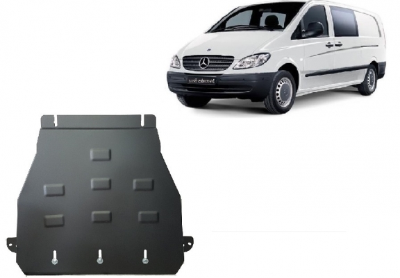 Cache de protection de la boîte de vitesse Mercedes Vito W639 - 2.2 D 4x2