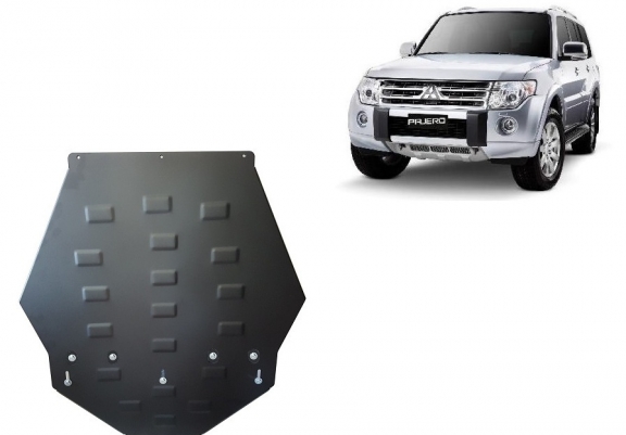 Cache de protection de la boîte de vitesse Mitsubishi Pajero 4 (V80, V90)
