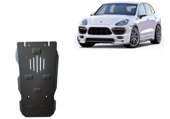 Cache de protection de la boîte de vitesse manuelle Porsche Cayenne