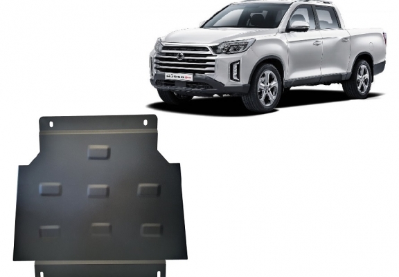 Cache de protection de la boîte de vitesse Ssangyong Musso Grand