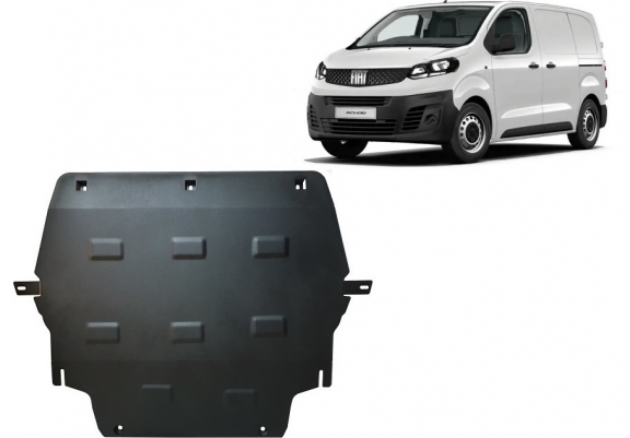Cache sous moteur et de la boîte de vitesse Fiat Scudo