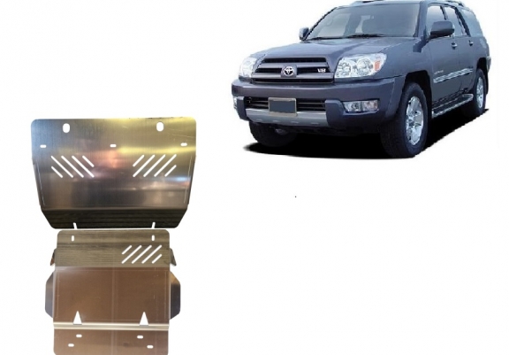 Cache Sous Moteur Toyota 4Runner - Aluminium