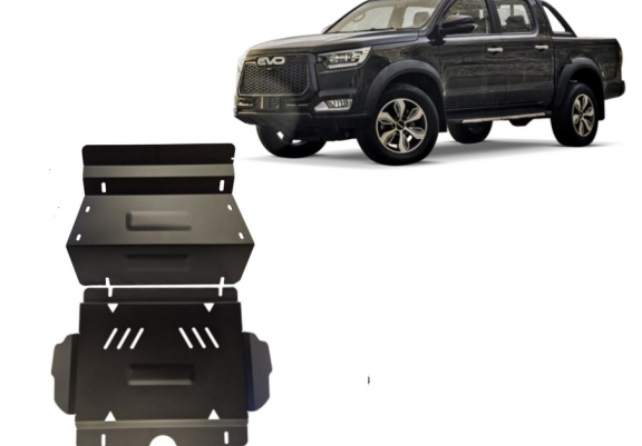 Cache sous moteur et de la radiateur Evo Cross 4