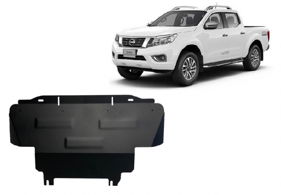 Cache de protection de radiateur Nissan Navara NP300 - D23
