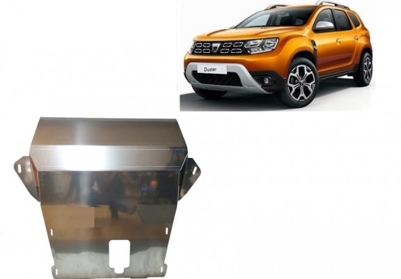 Cache sous moteur et de la boîte de vitesse en aluminium Dacia Duster