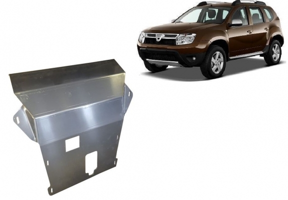 Cache sous moteur et de la boîte de vitesse en aluminium Dacia Duster