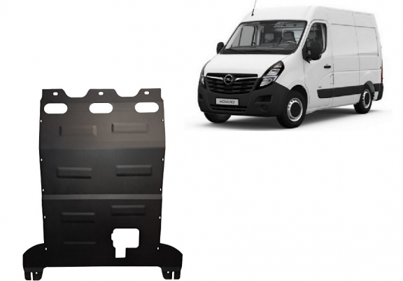Cache sous moteur et de la boîte de vitesse Opel Movano C 