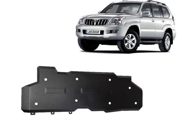 Cache de protection de réservoir Toyota Land Cruiser J120 - uniquement pour le modèle 5 portes