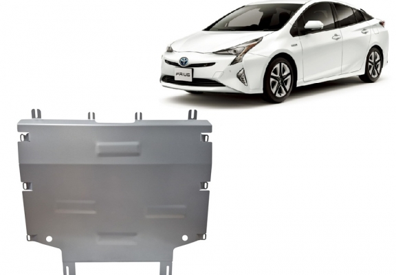 Cache sous moteur et de la boîte de vitesse Toyota Prius- Aluminium  