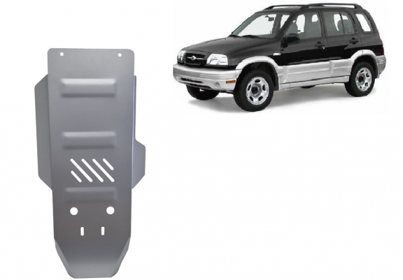 Cache de protection aluminium de la boîte de vitesse Suzuki Grand Vitara