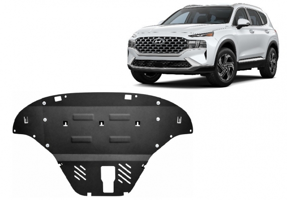 Cache sous moteur et de la boîte de vitesse Hyundai Santa Fe