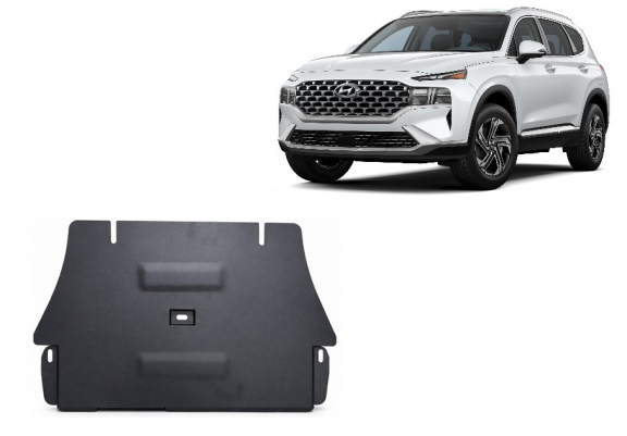 Cache de protection convertisseur catalytique Hyundai Santa Fe