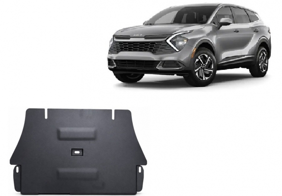 Cache de protection convertisseur catalytique Kia Sportage