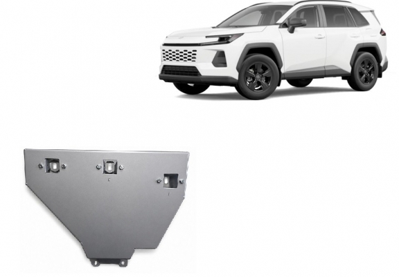 Cache de protection du différentiel en aluminium Toyota Rav4