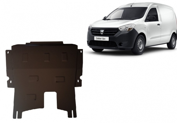 Cache sous moteur et de la boîte de vitesse Dacia Dokker