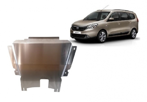 Cache sous moteur et de la boîte de vitesse DACIA LODGY - Aluminum