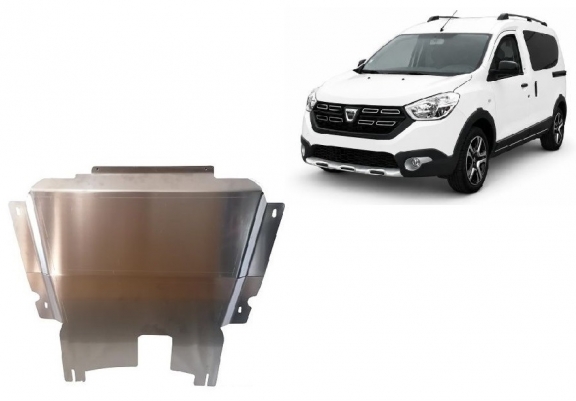 Aluminium cache sous moteur et de la boîte de vitesse DACIA Dokker Stepway