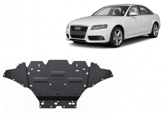 Cache sous moteur et de la radiateur Audi A4 B8 petrol