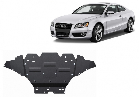 Cache sous moteur et de la radiateur Audi A5 petrol