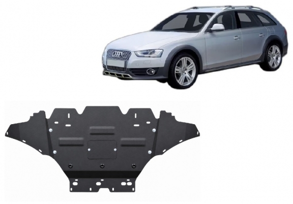 Cache sous moteur et de la radiateur Audi A4 B8 All Road petrol