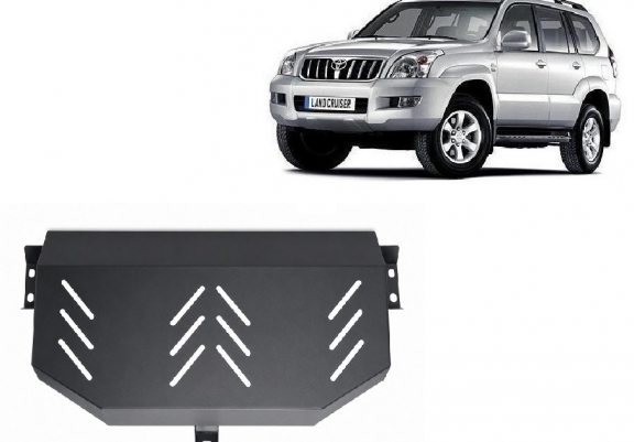 Cache de protection de réservoir Toyota Land Cruiser J120 - uniquement pour le modèle 3 portes 