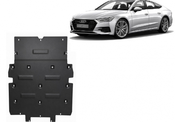 Cache sous moteur et de la radiateur Audi A7