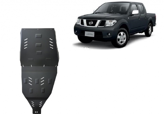 Cache de protection de la boîte de vitesse  Nissan Navara D40