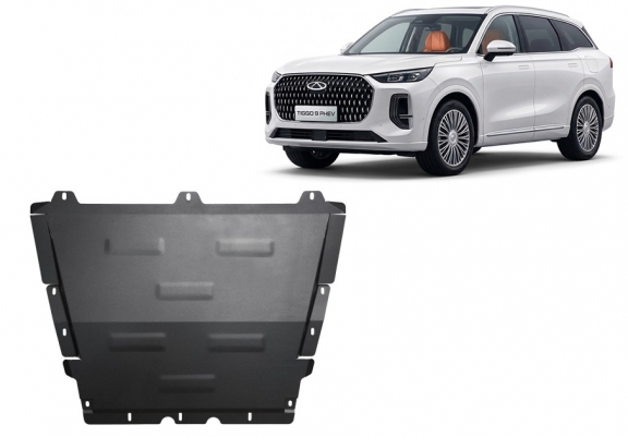 Cache sous moteur et de la radiateur Chery Tiggo 9
