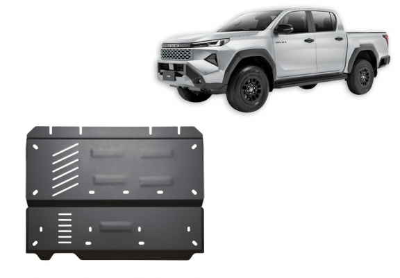 Cache de protection du différentiel  Toyota Hilux