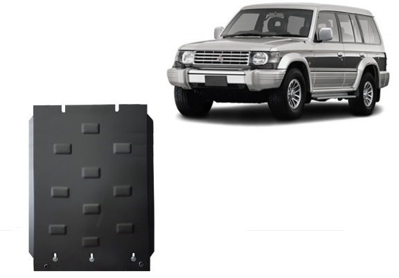 Cache de protection de la boîte de vitesse Mitsubishi Pajero 2