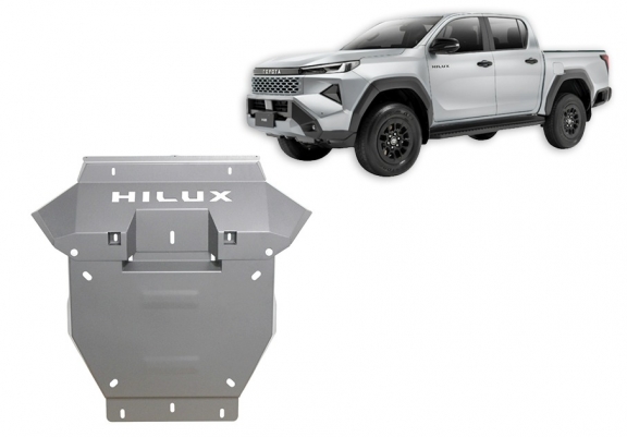 Cache Sous Moteur Toyota Hilux - Aluminium