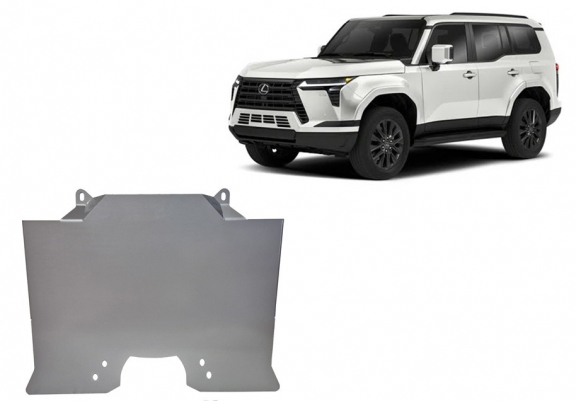 Cache sous moteur Lexus GX - Aluminium