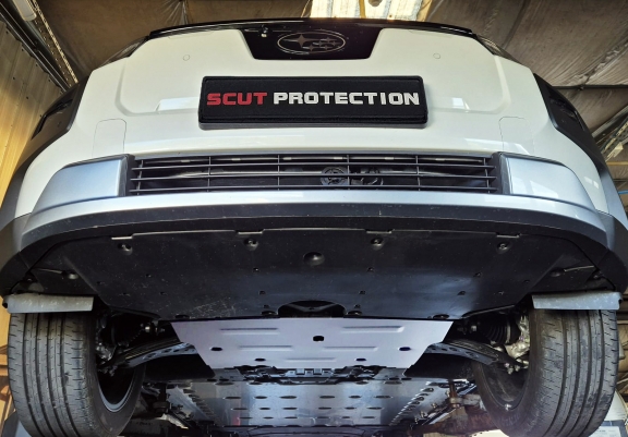 Cache sous moteur et de la boîte de vitesse en aluminium Subaru Soltera