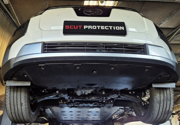 Cache sous moteur et de la boîte de vitesse en aluminium Subaru Trailseeker