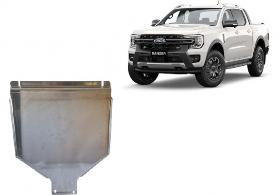 Cache de protection aluminium de la boîte de vitesse Ford Ranger