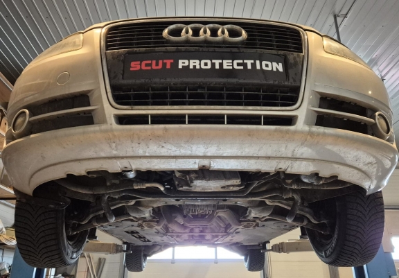 Cache sous moteur et de la radiateur Audi A4 B7 All Road 