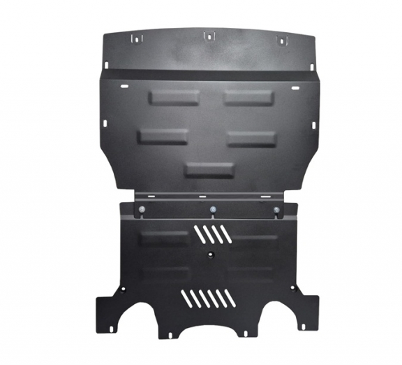 Cache sous moteur et de la radiateur Porsche Macan