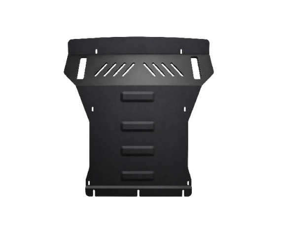 Cache sous moteur et de la radiateur Mitsubishi Pajero 4 (V80, V90)