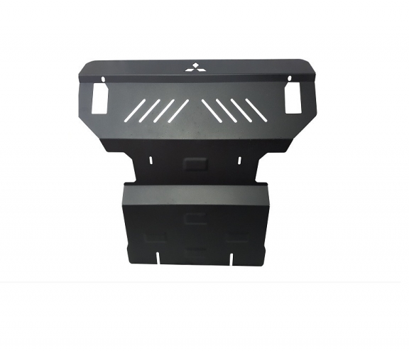 Cache sous moteur et de la radiateur Mitsubishi Pajero 3 (V60, V70)