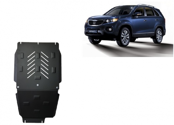 Cache de protection de la boîte de vitesse et de la différentiel Kia Sorento