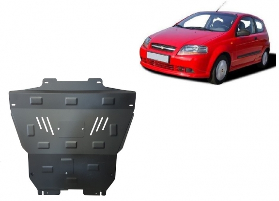 Cache sous moteur et de la boîte de vitesse Chevrolet Kalos