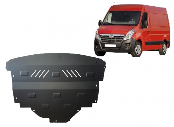 Cache sous moteur et de la boîte de vitesse Opel Movano B 