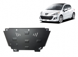 Cache sous moteur et de la boîte de vitesse Peugeot 207