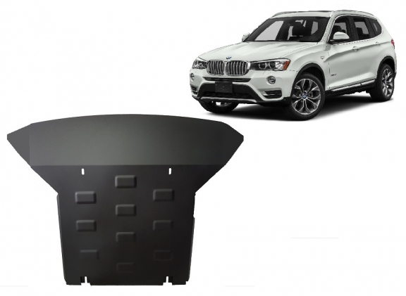Cache sous moteur et de la radiateur BMW X3 - F25